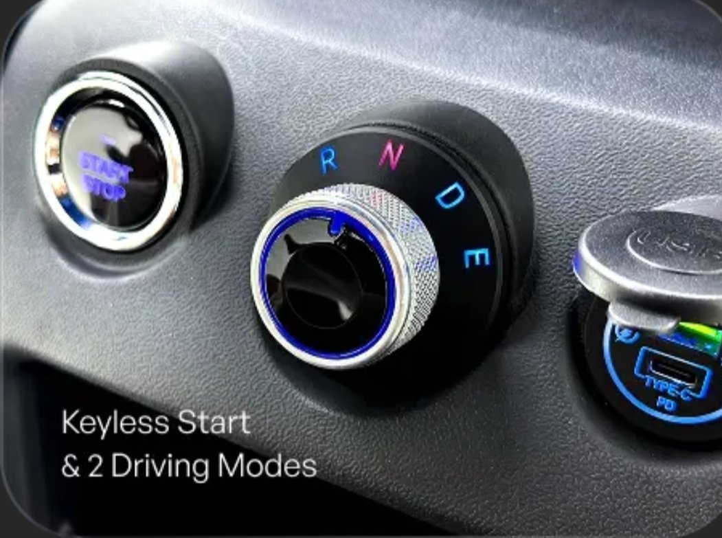 Dach Falcon Ultra 2+2 — keyless start & drive modes