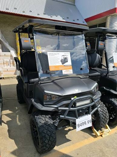 2024 Racka RGC1 — on display at Tractor Supply, front three-quarter