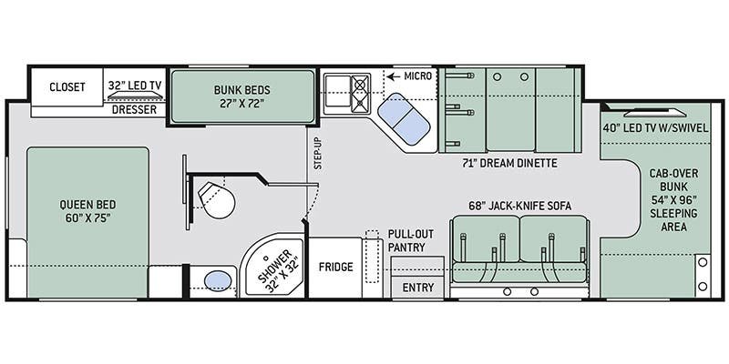 [35] 2018 Class C – Chateau – Premium floor plan