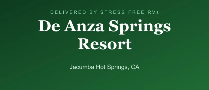 De Anza Springs Resort logo