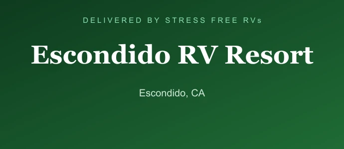 Escondido RV Resort logo