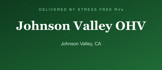 Johnson Valley OHV (King of the Hammers) logo