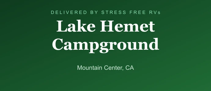 Lake Hemet Campground logo