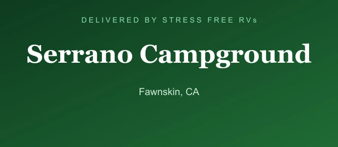Serrano Campground logo